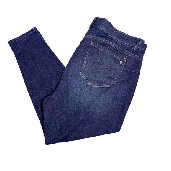 Democracy Jegging Jeans Absolution Booty Lift Dark Indigo SZ 24W NEW - Picture 10 of 10